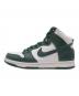 NIKE (ナイキ) ダンク ハイ スニーカー ホワイト×グリーン サイズ:28：6000円