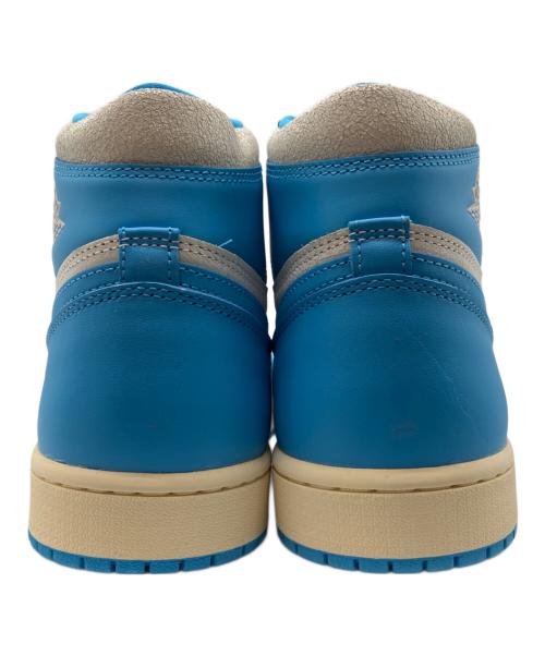NIKE（ナイキ）NIKE (ナイキ) エアジョーダン1 レトロ ハイ スニーカー ホワイト×ブルー サイズ:28.0cmの古着・服飾アイテム