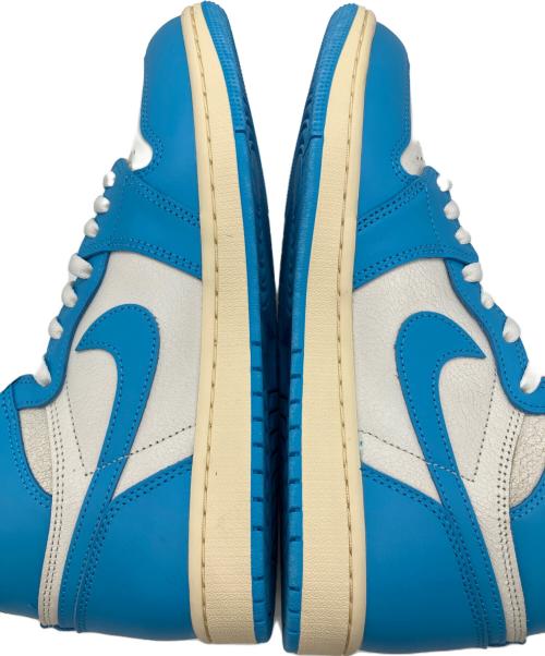 NIKE（ナイキ）NIKE (ナイキ) エアジョーダン1 レトロ ハイ スニーカー ホワイト×ブルー サイズ:28.0cmの古着・服飾アイテム