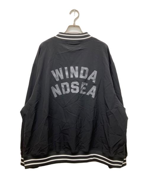 WIND AND SEA（ウィンダンシー）WIND AND SEA (ウィンダンシー) KELMA NYLON PULLOVER ブラック サイズ:Lの古着・服飾アイテム
