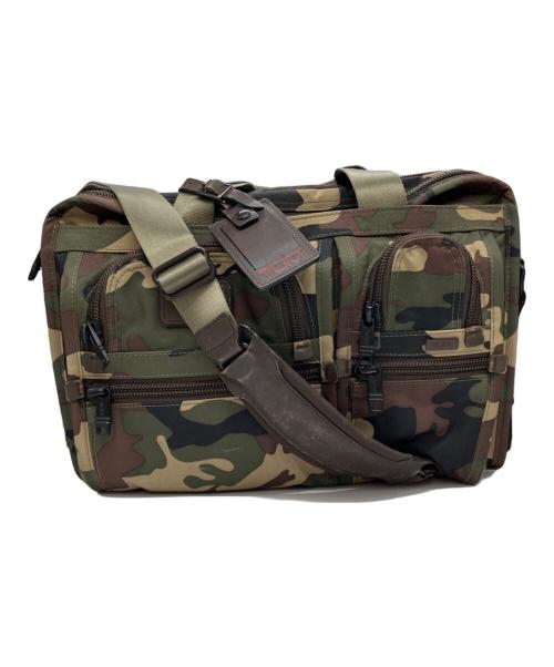 TUMI（トゥミ）TUMI (トゥミ) SHIPS (シップス) SHIPS別注エクスパンダブルブリーフケース オリーブの古着・服飾アイテム