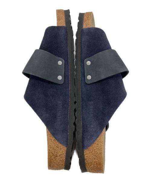 BIRKENSTOCK（ビルケンシュトック）BIRKENSTOCK (ビルケンシュトック) Kyoto VL Soft Suede & Nubuck ネイビー サイズ:26の古着・服飾アイテム