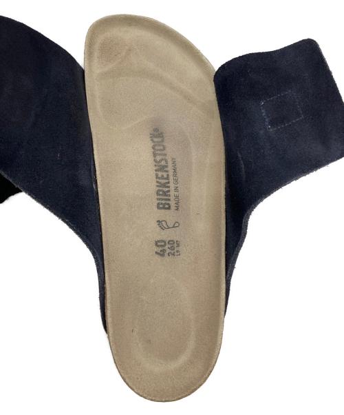 BIRKENSTOCK（ビルケンシュトック）BIRKENSTOCK (ビルケンシュトック) Kyoto VL Soft Suede & Nubuck ネイビー サイズ:26の古着・服飾アイテム