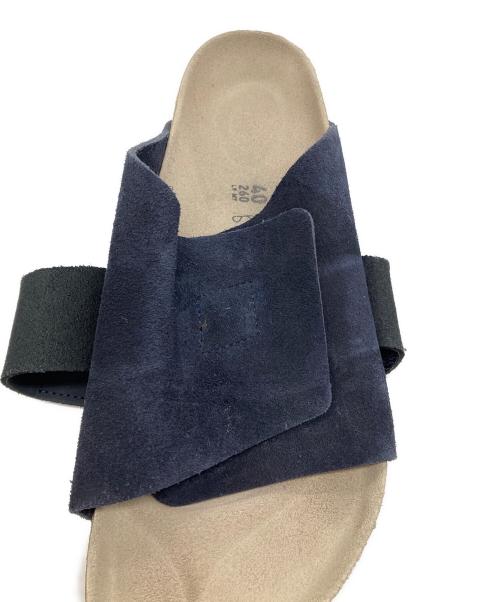BIRKENSTOCK（ビルケンシュトック）BIRKENSTOCK (ビルケンシュトック) Kyoto VL Soft Suede & Nubuck ネイビー サイズ:26の古着・服飾アイテム