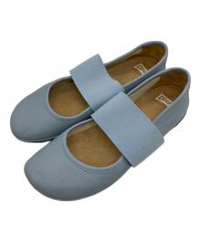 CAMPER（カンペール）の古着「メリージェーン フラット」｜スカイブルー