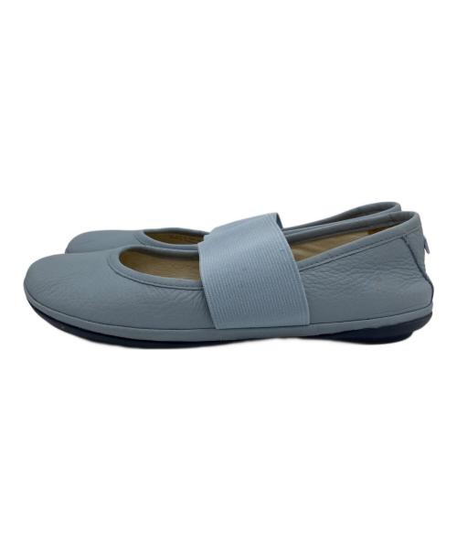 CAMPER（カンペール）CAMPER (カンペール) メリージェーン フラット スカイブルー サイズ:38の古着・服飾アイテム