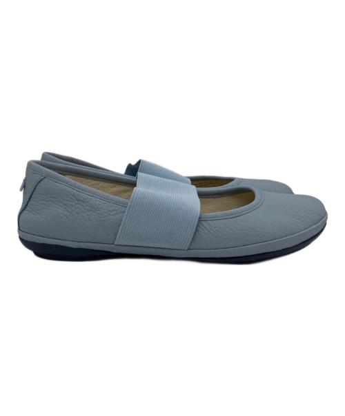 CAMPER（カンペール）CAMPER (カンペール) メリージェーン フラット スカイブルー サイズ:38の古着・服飾アイテム