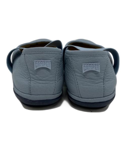 CAMPER（カンペール）CAMPER (カンペール) メリージェーン フラット スカイブルー サイズ:38の古着・服飾アイテム