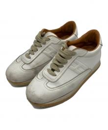 HERMES（エルメス）の古着「クイックスニーカー」｜ホワイト