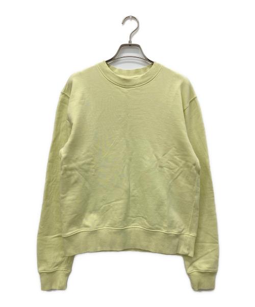 DRIES VAN NOTEN（ドリスヴァンノッテン）DRIES VAN NOTEN (ドリスヴァンノッテン) スウェット イエロー サイズ:Sの古着・服飾アイテム