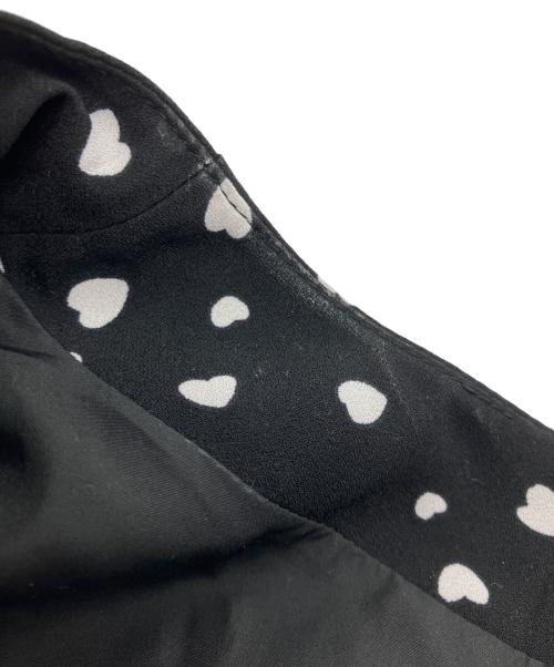 Snidel（スナイデル）Snidel (スナイデル) ランダムハートプリントワンピース ブラック サイズ:Mの古着・服飾アイテム