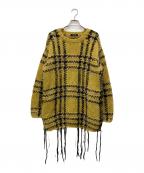UNDERCOVERアンダーカバー）の古着「ニット」｜イエロー