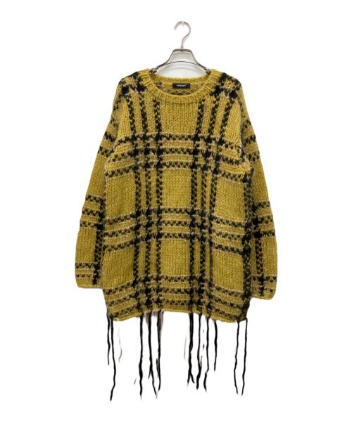 UNDERCOVER（アンダーカバー）UNDERCOVER (アンダーカバー) ニット イエロー サイズ:2の古着・服飾アイテム