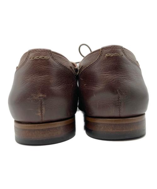 KATHARINE HAMNETT（キャサリンハムネット）KATHARINE HAMNETT (キャサリンハムネット) レザーシューズ ブラウン サイズ:26.5cmの古着・服飾アイテム