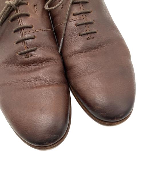 KATHARINE HAMNETT（キャサリンハムネット）KATHARINE HAMNETT (キャサリンハムネット) レザーシューズ ブラウン サイズ:26.5cmの古着・服飾アイテム