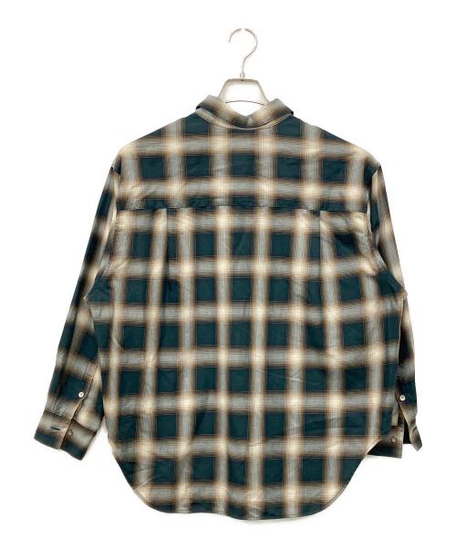 Spick and Span（スピック＆スパン）Spick and Span (スピック＆スパン) オンブレチェックシャツ グリーン サイズ:不明の古着・服飾アイテム