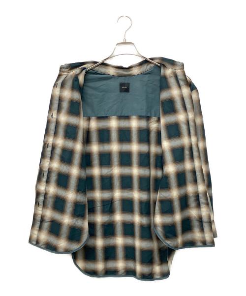 Spick and Span（スピック＆スパン）Spick and Span (スピック＆スパン) オンブレチェックシャツ グリーン サイズ:不明の古着・服飾アイテム