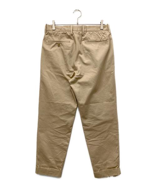 SCYEBASICS（サイベーシックス）SCYEBASICS (サイベーシックス) トラウザーズ チノパンツ ベージュ サイズ:36の古着・服飾アイテム