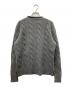POLO RALPH LAUREN (ポロ・ラルフローレン) ウールカシミヤケーブルニット グレー サイズ:M：6000円