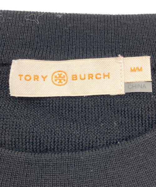 TORY BURCH（トリーバーチ）TORY BURCH (トリーバーチ) ウールニット ブラック サイズ:Mの古着・服飾アイテム