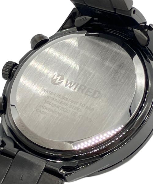 WIRED（ワイアード）WIRED (ワイアード) リストウォッチ ブラックの古着・服飾アイテム