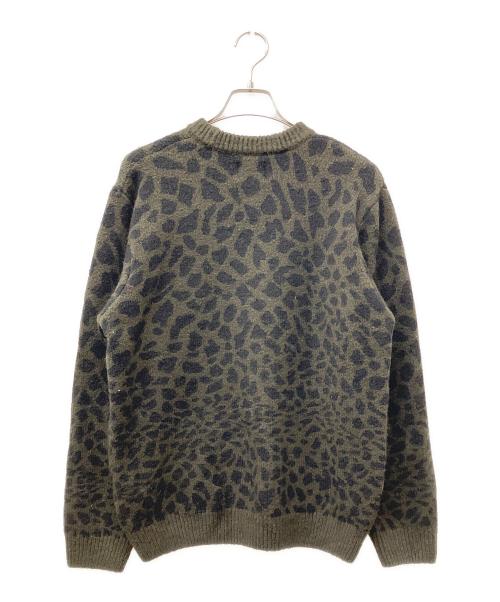 VOLCOM（ボルコム）VOLCOM (ボルコム) レオパードニット グリーン サイズ:Mの古着・服飾アイテム