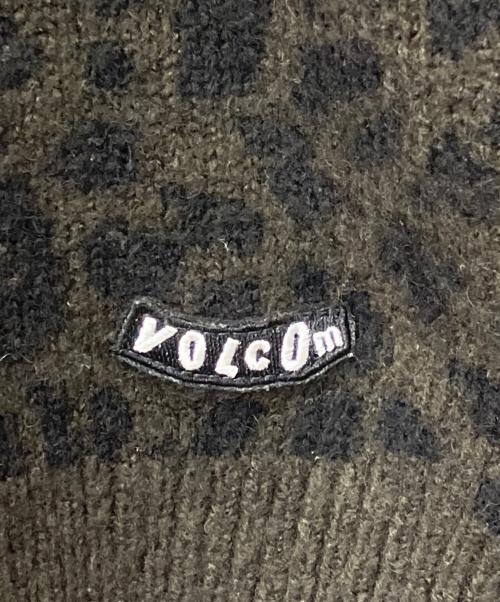 VOLCOM（ボルコム）VOLCOM (ボルコム) レオパードニット グリーン サイズ:Mの古着・服飾アイテム