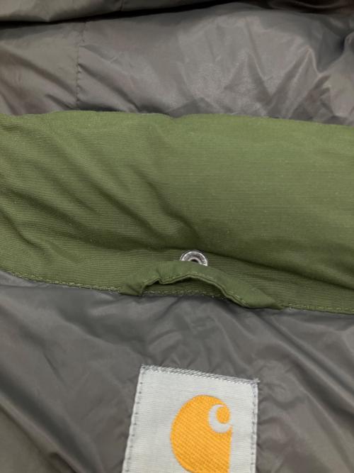 CarHartt（カーハート）CarHartt (カーハート) ダウンジャケット グリーン サイズ:Lの古着・服飾アイテム