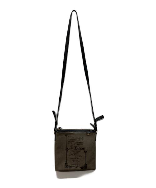 BVLGARI（ブルガリ）BVLGARI (ブルガリ) コレツィオーネショルダーバッグ ブラウンの古着・服飾アイテム