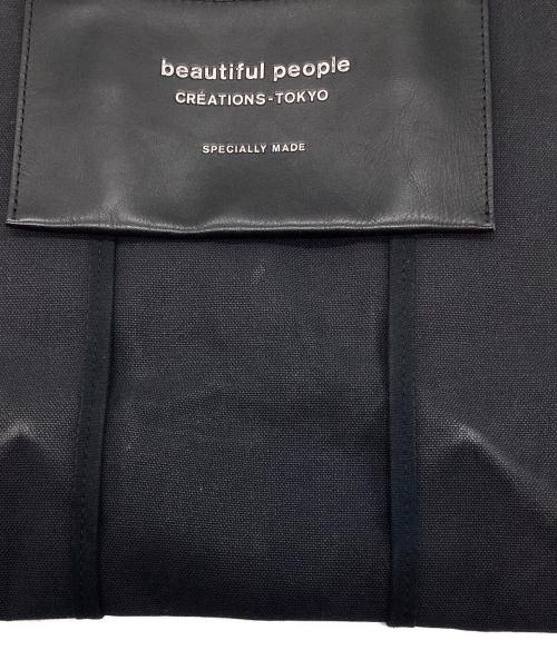 beautiful people（ビューティフルピープル）beautiful people (ビューティフルピープル) トートバッグ ブラックの古着・服飾アイテム