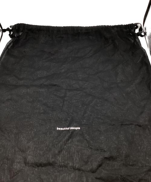 beautiful people（ビューティフルピープル）beautiful people (ビューティフルピープル) トートバッグ ブラックの古着・服飾アイテム