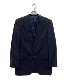 UNITED ARROWS TOKYO（ユナイテッドアローズトウキョウ）の古着「2Bストライプテーラードジャケット」｜ネイビー