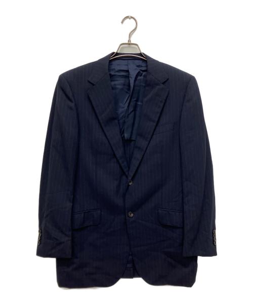 UNITED ARROWS TOKYO（ユナイテッドアローズトウキョウ）UNITED ARROWS TOKYO (ユナイテッドアローズトウキョウ) 2Bストライプテーラードジャケット ネイビー サイズ:記載なしの古着・服飾アイテム