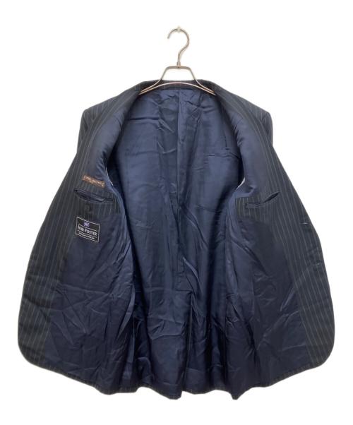 UNITED ARROWS TOKYO（ユナイテッドアローズトウキョウ）UNITED ARROWS TOKYO (ユナイテッドアローズトウキョウ) ストライプ2Bテーラードジャケット ネイビー サイズ:記載なしの古着・服飾アイテム