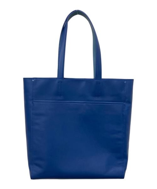 PAUL SMITH（ポールスミス）PAUL SMITH (ポールスミス) カラーブロックSS26 トートバッグ ブルーの古着・服飾アイテム