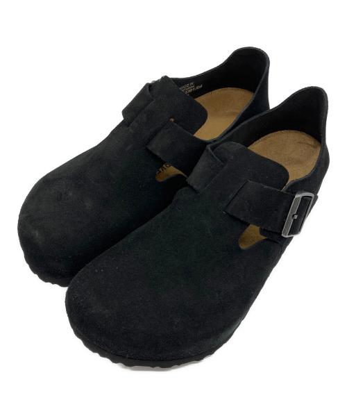 BIRKENSTOCK（ビルケンシュトック）BIRKENSTOCK (ビルケンシュトック) London/スエードレザーシューズ ブラック サイズ:26.5cmの古着・服飾アイテム