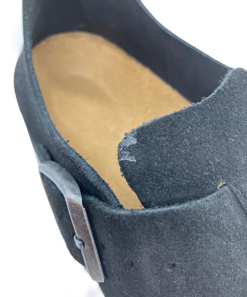 BIRKENSTOCK（ビルケンシュトック）BIRKENSTOCK (ビルケンシュトック) London/スエードレザーシューズ ブラック サイズ:26.5cmの古着・服飾アイテム