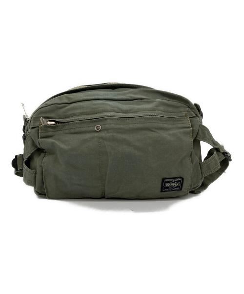 PORTER（ポーター）PORTER (ポーター) ボディバッグ カーキの古着・服飾アイテム