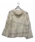 andequal（アンドコール）の古着「sheer pattern knit」｜アイボリー