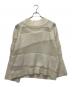 andequal (アンドコール) sheer pattern knit アイボリー サイズ:Free：4000円