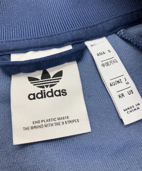 adidas（アディダス）adidas (アディダス) ベロア トラックジャケット テックインディゴ ネイビー サイズ:Mの古着・服飾アイテム