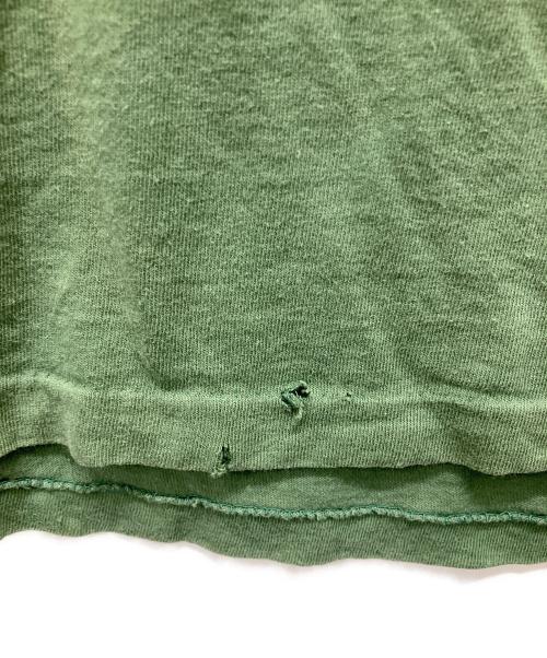 CHANGES（チェンジズ）CHANGES (チェンジズ) プリントTシャツ グリーン サイズ:XLの古着・服飾アイテム