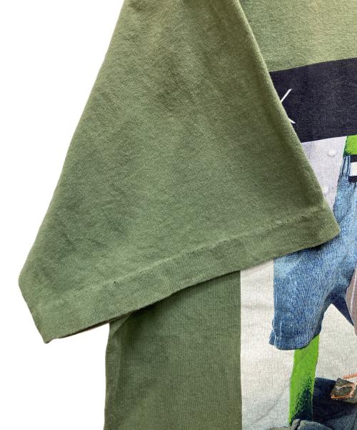 CHANGES（チェンジズ）CHANGES (チェンジズ) プリントTシャツ グリーン サイズ:XLの古着・服飾アイテム