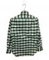 THOM BROWNE. NEW YORK (トムブラウン ニューヨーク) ブロックチェックシャツ グリーン サイズ:M：7000円