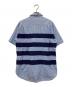 COMME des GARCONS HOMME (コムデギャルソン オム) 11SS 異素材半袖シャツ スカイブルー サイズ:M：5000円