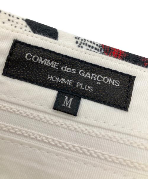 COMME des GARCONS HOMME PLUS（コムデギャルソンオムプリュス）COMME des GARCONS HOMME PLUS (コムデギャルソンオムプリュス) 17SS Piero Fornasetti half pants ホワイト×ブラック サイズ:Mの古着・服飾アイテム
