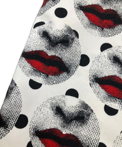 COMME des GARCONS HOMME PLUS（コムデギャルソンオムプリュス）COMME des GARCONS HOMME PLUS (コムデギャルソンオムプリュス) 17SS Piero Fornasetti half pants ホワイト×ブラック サイズ:Mの古着・服飾アイテム