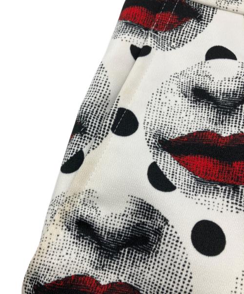 COMME des GARCONS HOMME PLUS（コムデギャルソンオムプリュス）COMME des GARCONS HOMME PLUS (コムデギャルソンオムプリュス) 17SS Piero Fornasetti half pants ホワイト×ブラック サイズ:Mの古着・服飾アイテム