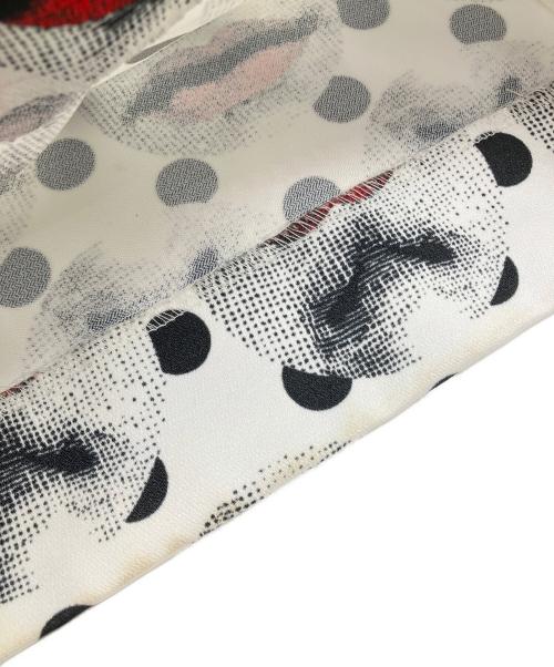COMME des GARCONS HOMME PLUS（コムデギャルソンオムプリュス）COMME des GARCONS HOMME PLUS (コムデギャルソンオムプリュス) 17SS Piero Fornasetti half pants ホワイト×ブラック サイズ:Mの古着・服飾アイテム