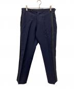 Maison Margielaメゾンマルジェラ）の古着「13SSサイドラインスラックス」｜ネイビー